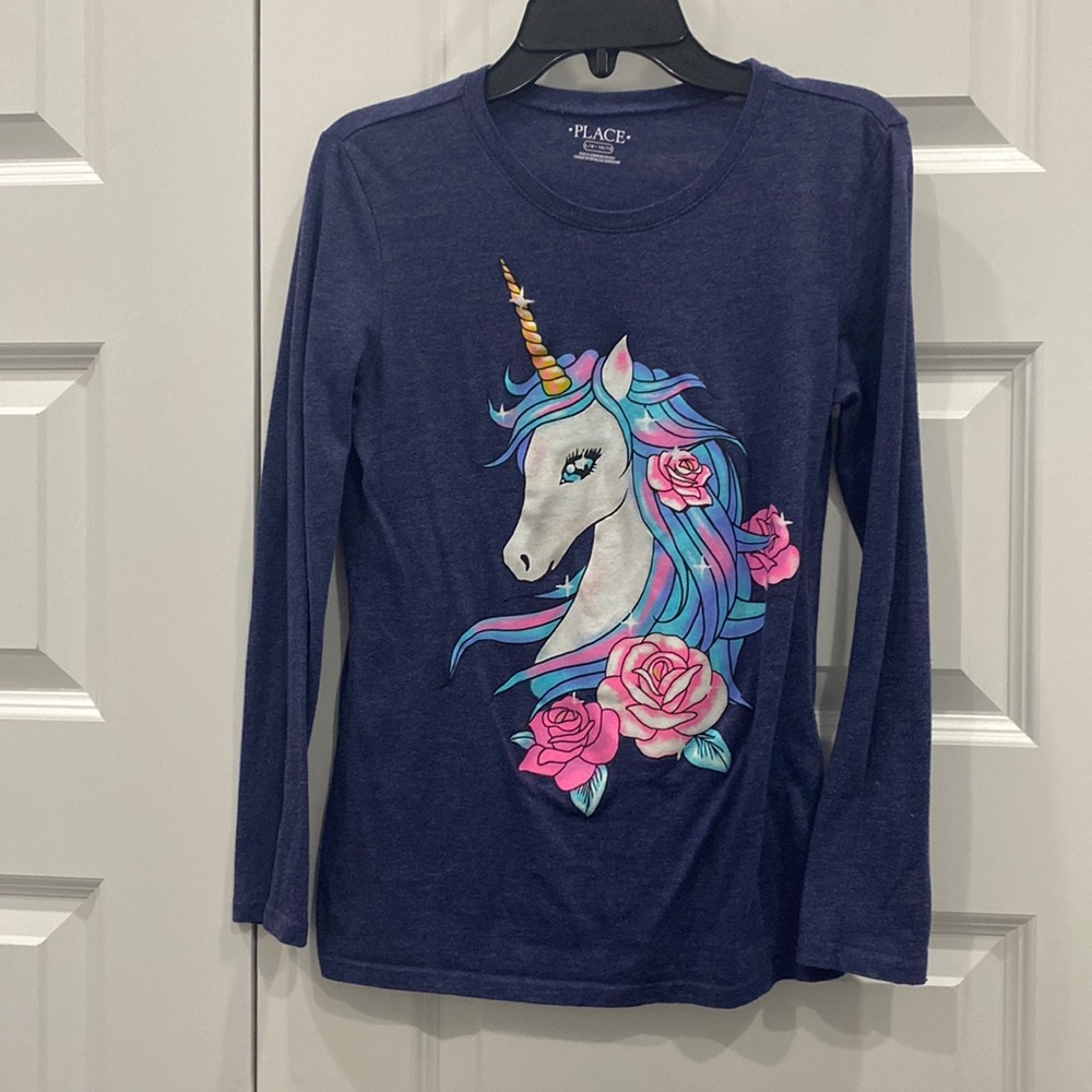 Childrens Place long sleeve girls shirt 10/12